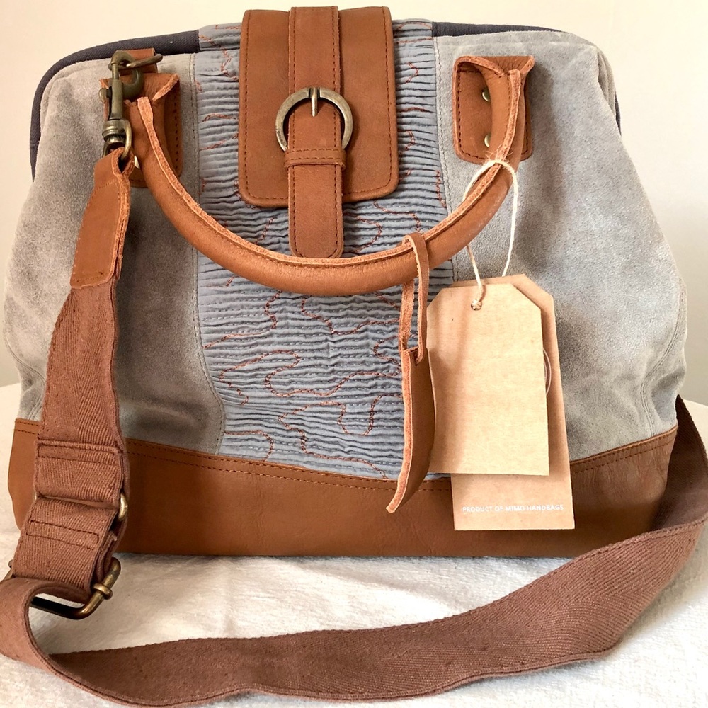 Sundance Mo & Co.Suede Leather Handbag.
NWOT